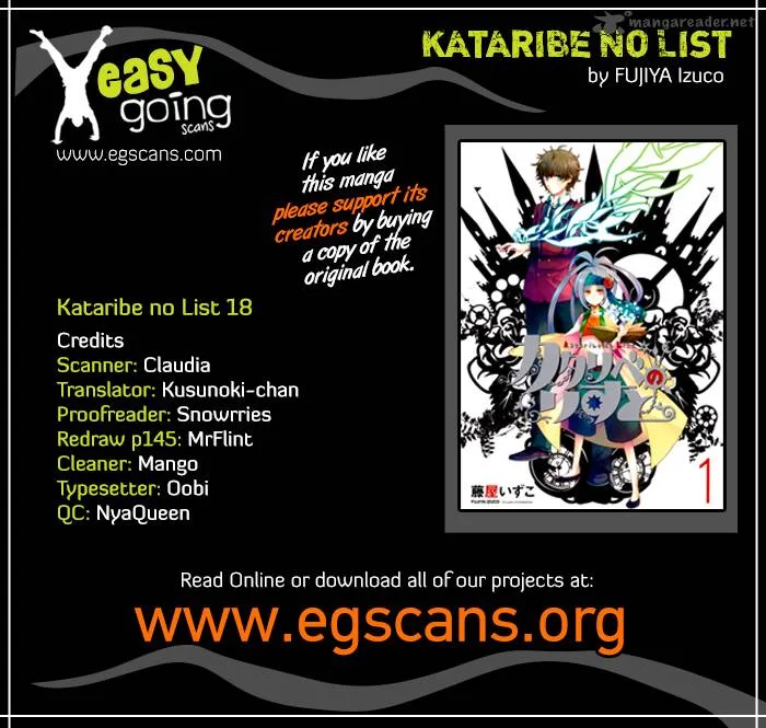 Kataribe no List Chapter 18 page 1