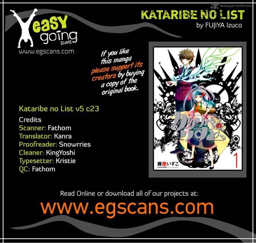 Kataribe no List Chapter 23 page 39