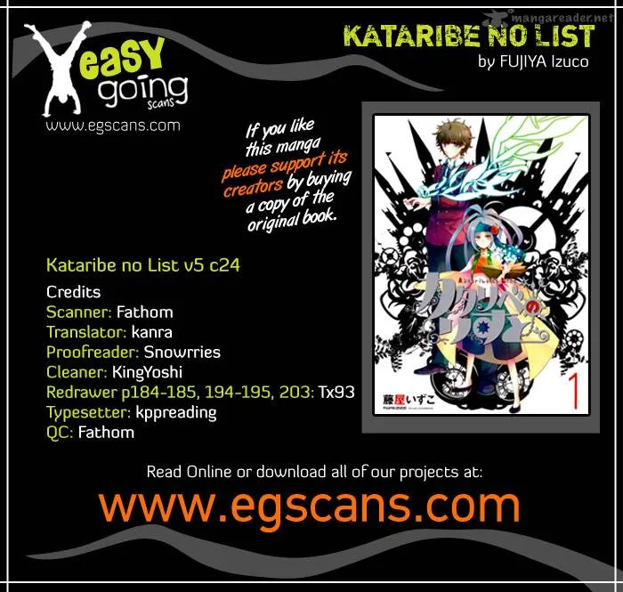 Kataribe no List Chapter 24 page 1
