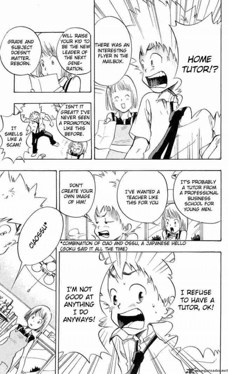 Katekyo Hitman Reborn! Chapter 1 page 11