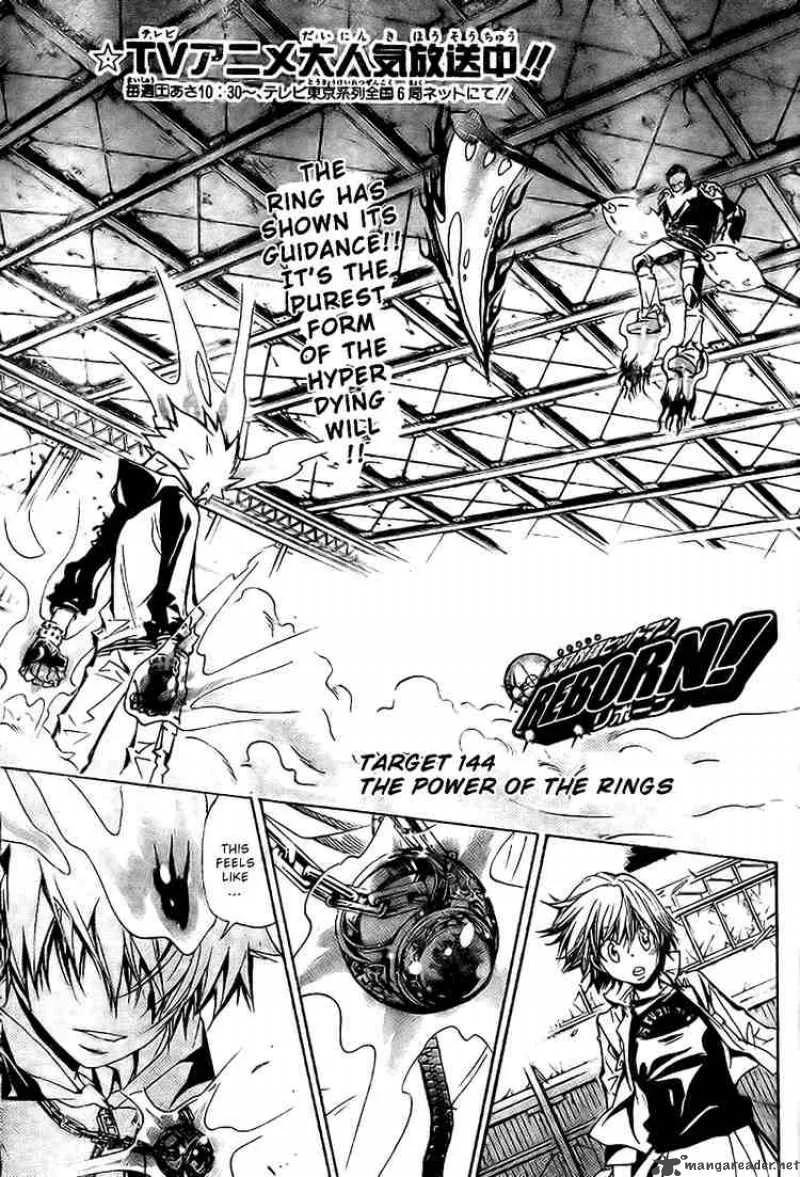 Katekyo Hitman Reborn! Chapter 144 page 1