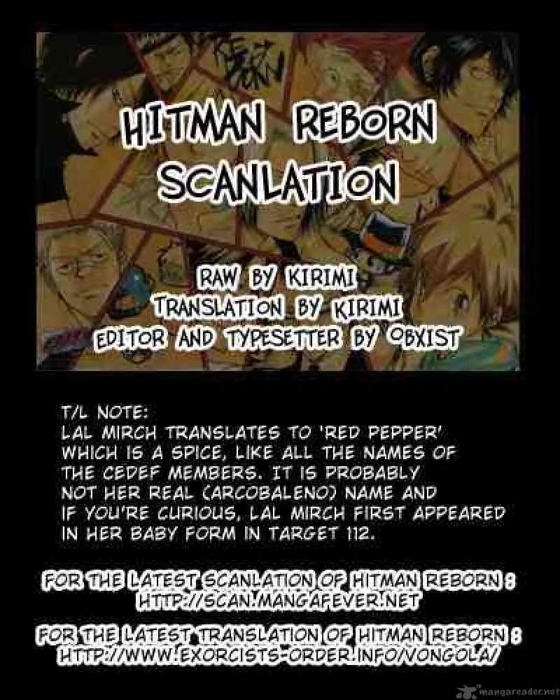 Katekyo Hitman Reborn! Chapter 146 page 20