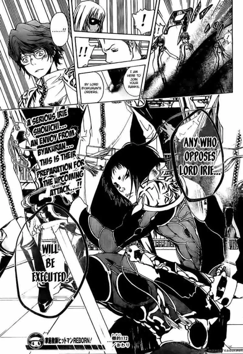 Katekyo Hitman Reborn! Chapter 172 page 16