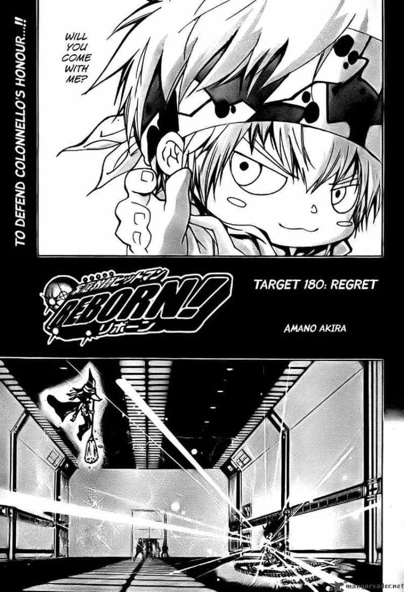 Katekyo Hitman Reborn! Chapter 180 page 1