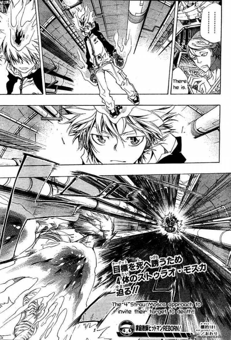 Katekyo Hitman Reborn! Chapter 181 page 17