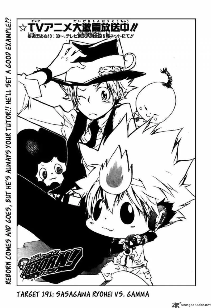 Katekyo Hitman Reborn! Chapter 191 page 1