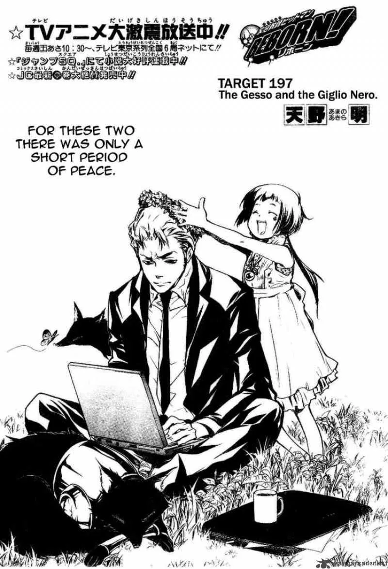 Katekyo Hitman Reborn! Chapter 197 page 1