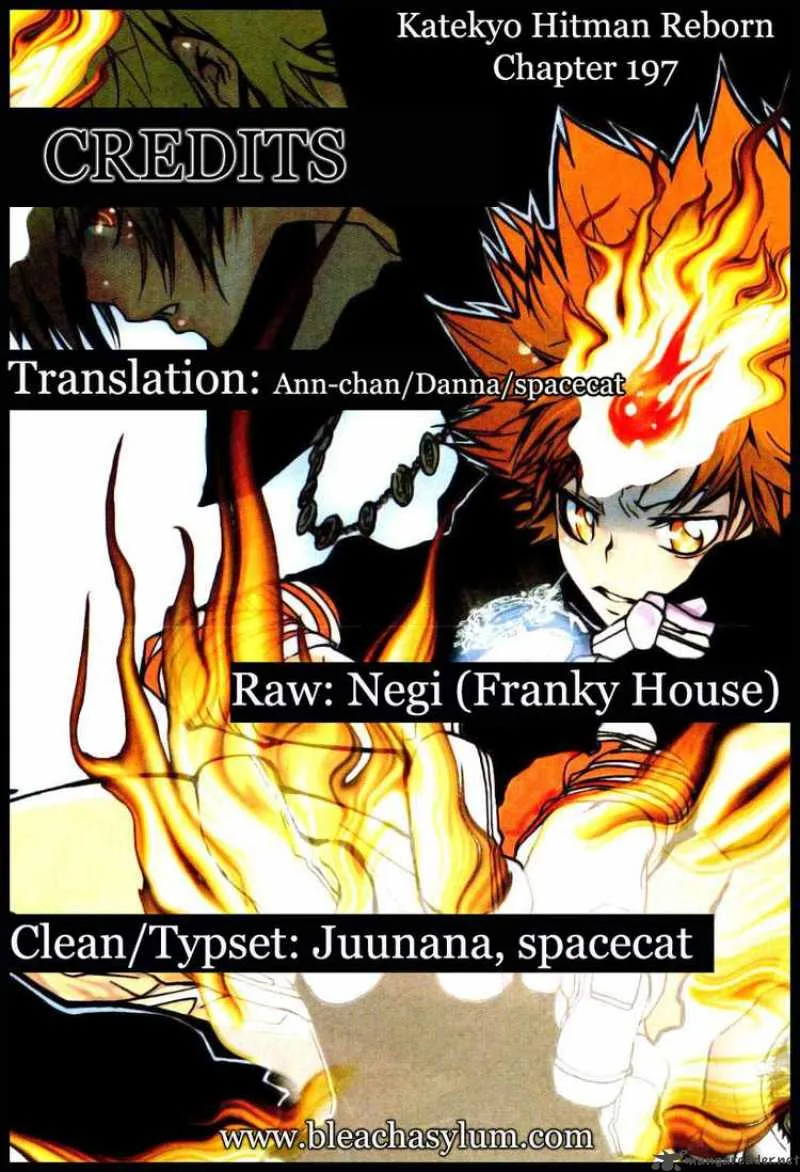 Katekyo Hitman Reborn! Chapter 197 page 18