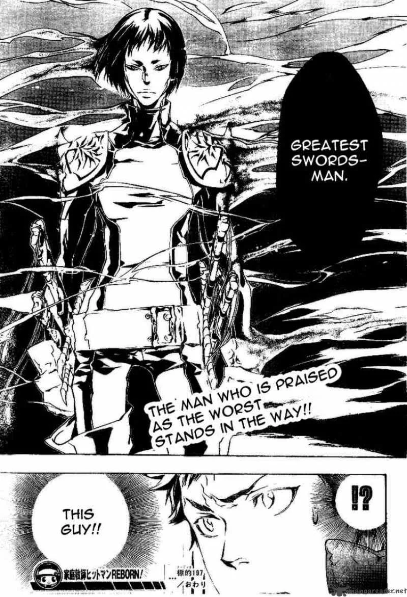 Katekyo Hitman Reborn! Chapter 197 page 17