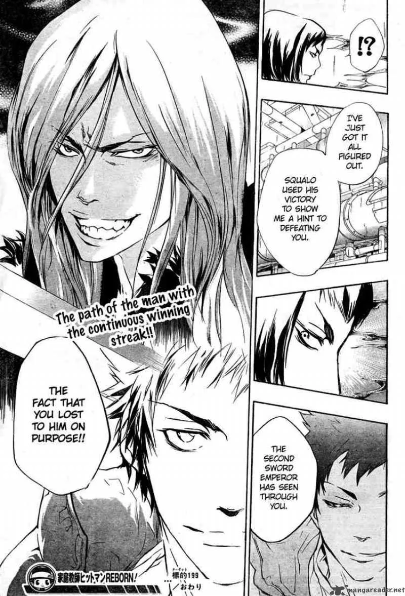 Katekyo Hitman Reborn! Chapter 199 page 19