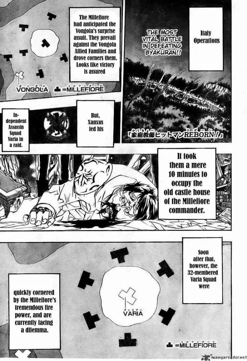 Katekyo Hitman Reborn! Chapter 220 page 1