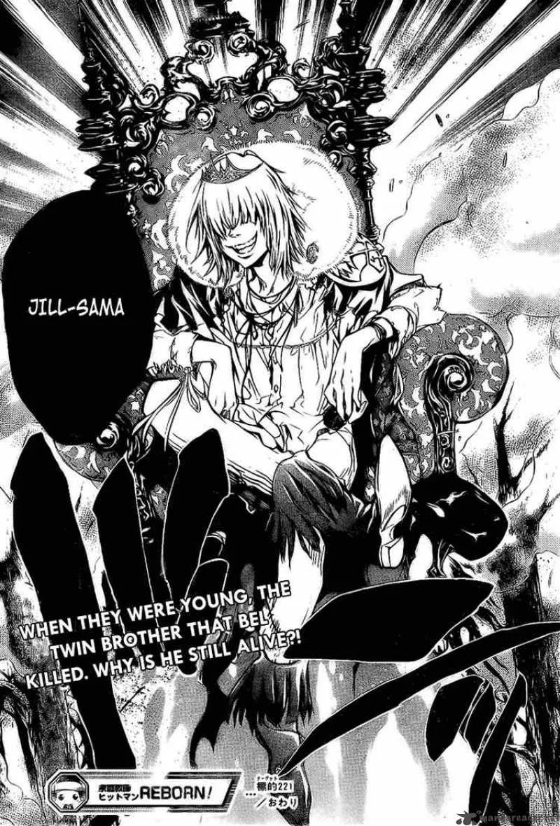 Katekyo Hitman Reborn! Chapter 221 page 17