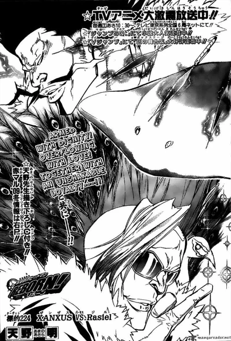 Katekyo Hitman Reborn! Chapter 224 page 1