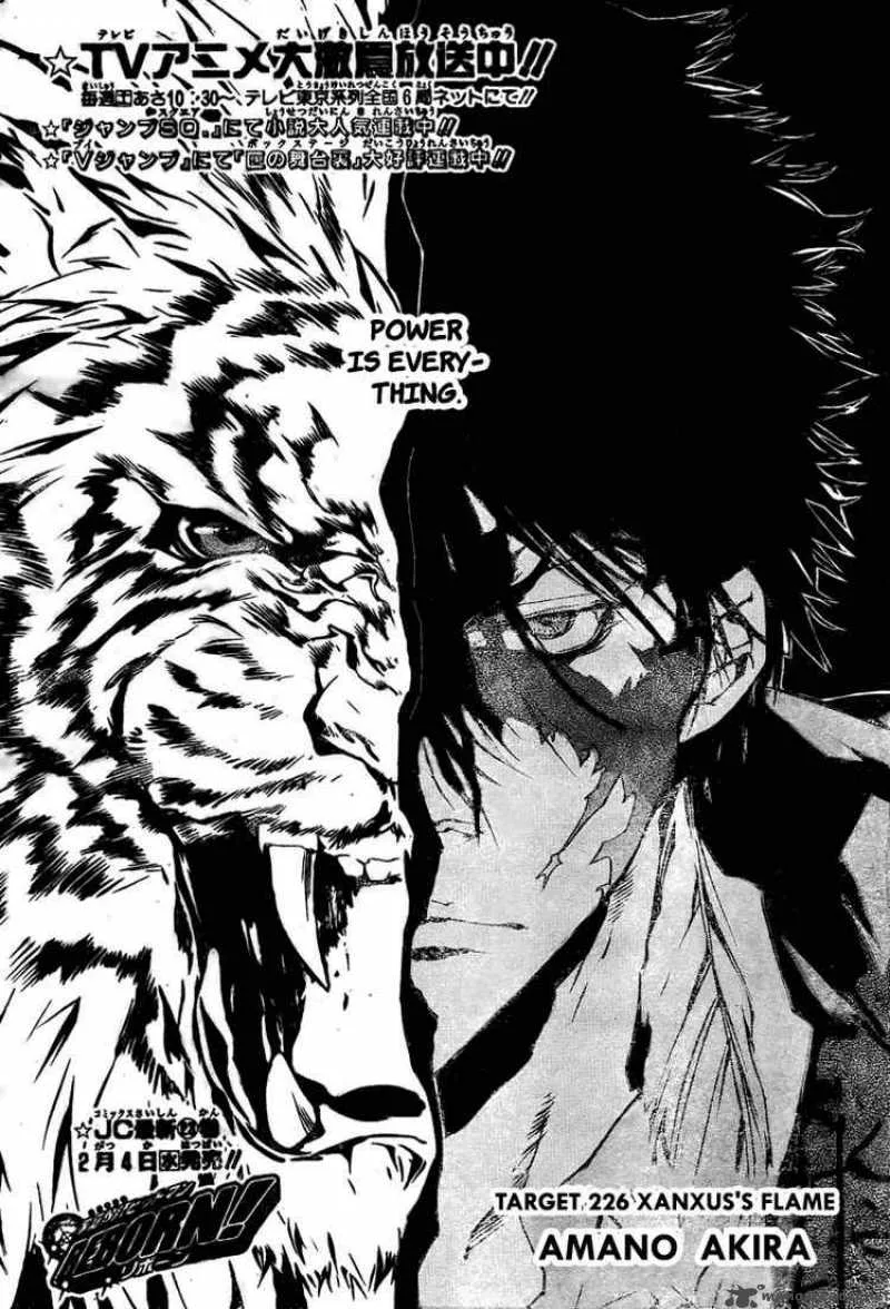Katekyo Hitman Reborn! Chapter 226 page 1