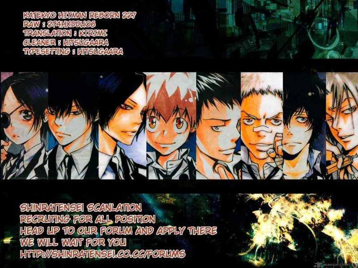 Katekyo Hitman Reborn! Chapter 227 page 19