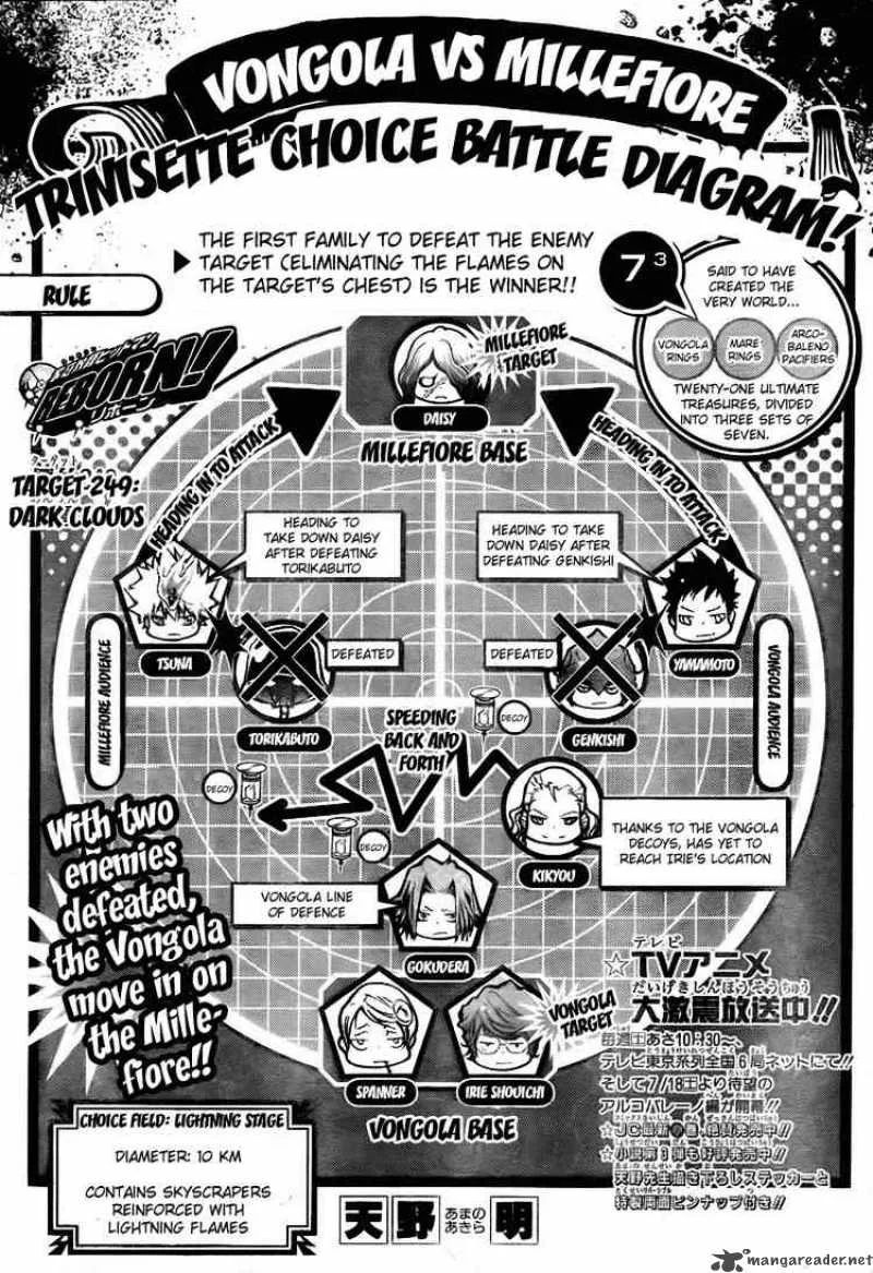 Katekyo Hitman Reborn! Chapter 249 page 1