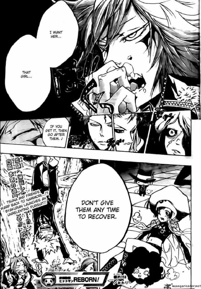 Katekyo Hitman Reborn! Chapter 256 page 16