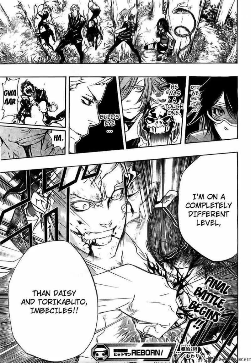 Katekyo Hitman Reborn! Chapter 265 page 16