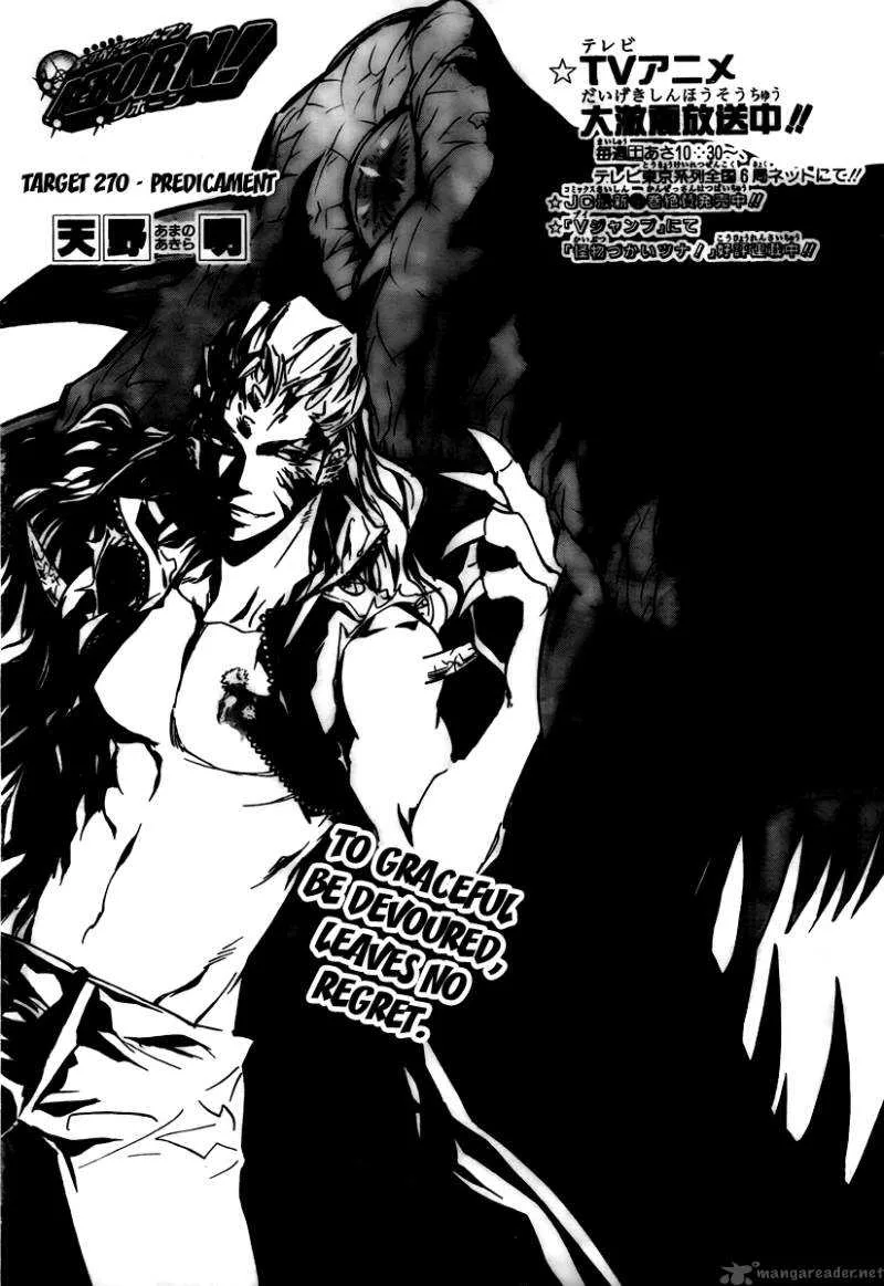 Katekyo Hitman Reborn! Chapter 270 page 1
