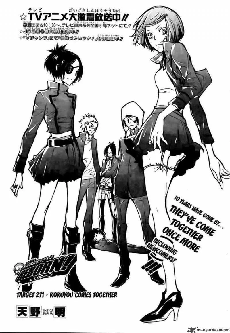 Katekyo Hitman Reborn! Chapter 271 page 1