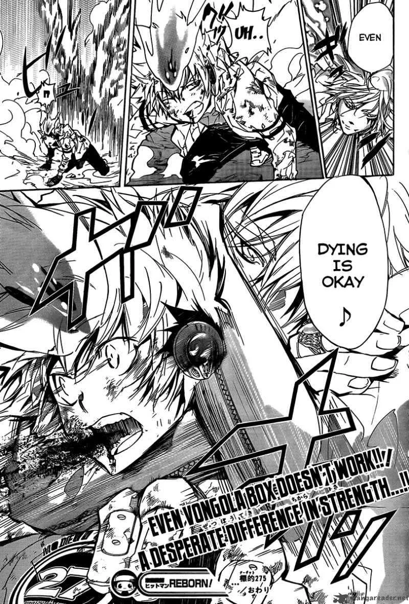 Katekyo Hitman Reborn! Chapter 275 page 17