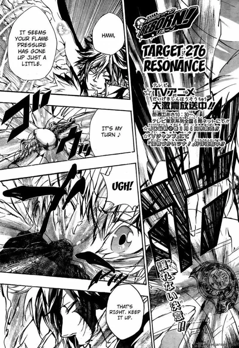 Katekyo Hitman Reborn! Chapter 276 page 3