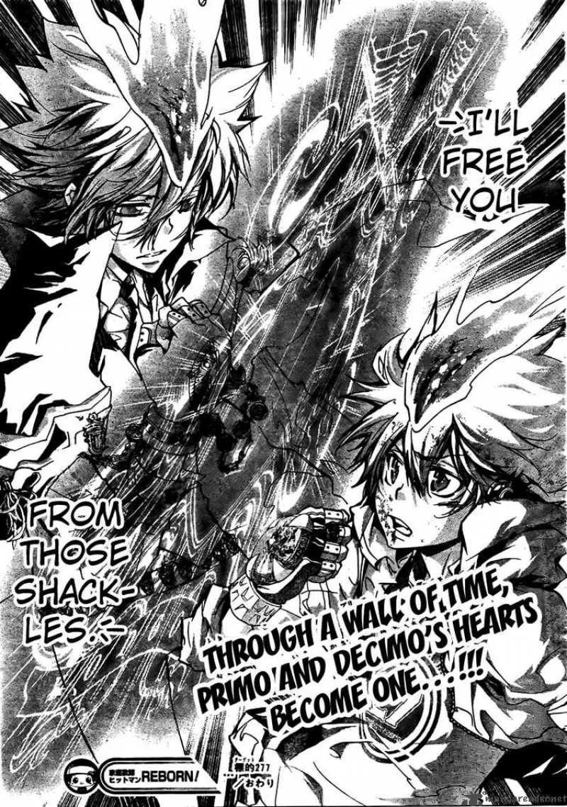 Katekyo Hitman Reborn! Chapter 277 page 17