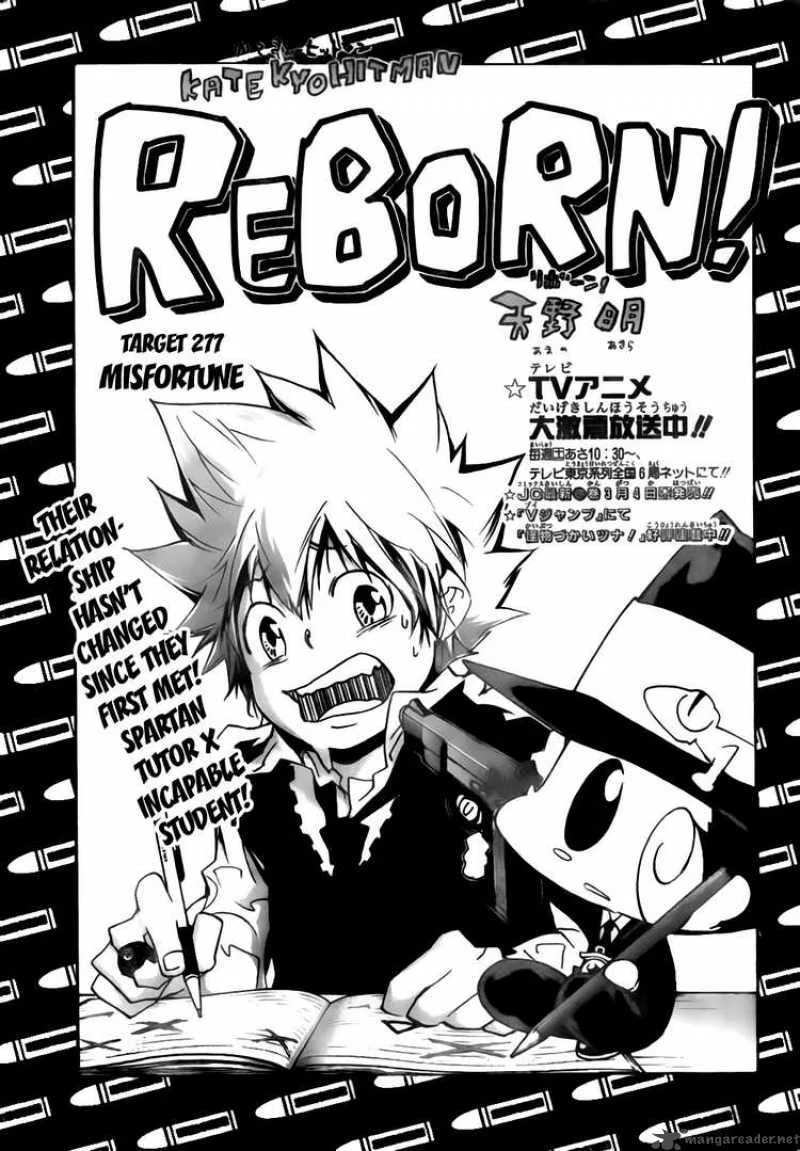Katekyo Hitman Reborn! Chapter 277 page 1