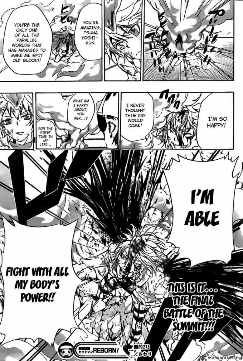 Katekyo Hitman Reborn! Chapter 278 page 17