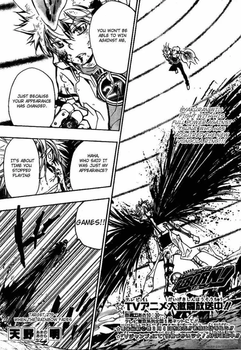 Katekyo Hitman Reborn! Chapter 279 page 1