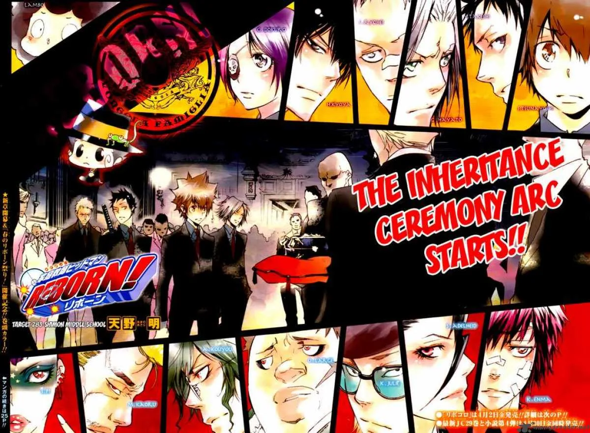 Katekyo Hitman Reborn! Chapter 283 page 2