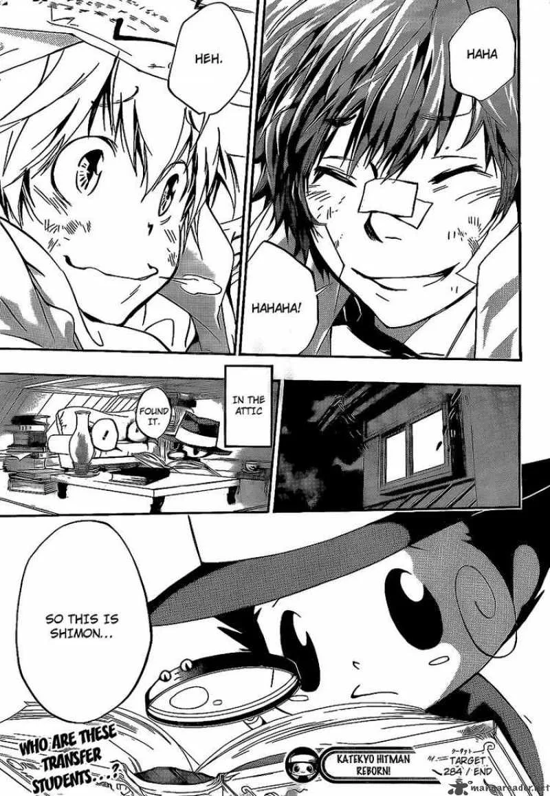 Katekyo Hitman Reborn! Chapter 284 page 18
