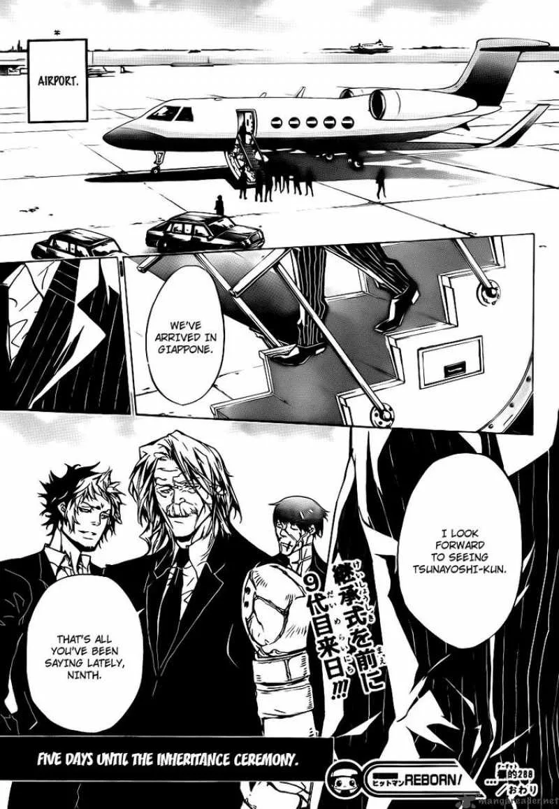 Katekyo Hitman Reborn! Chapter 288 page 17