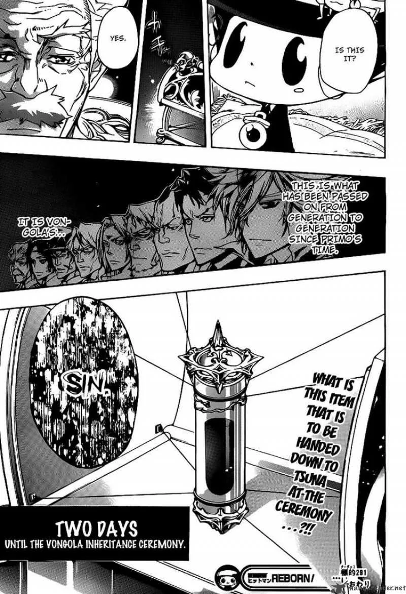 Katekyo Hitman Reborn! Chapter 291 page 19