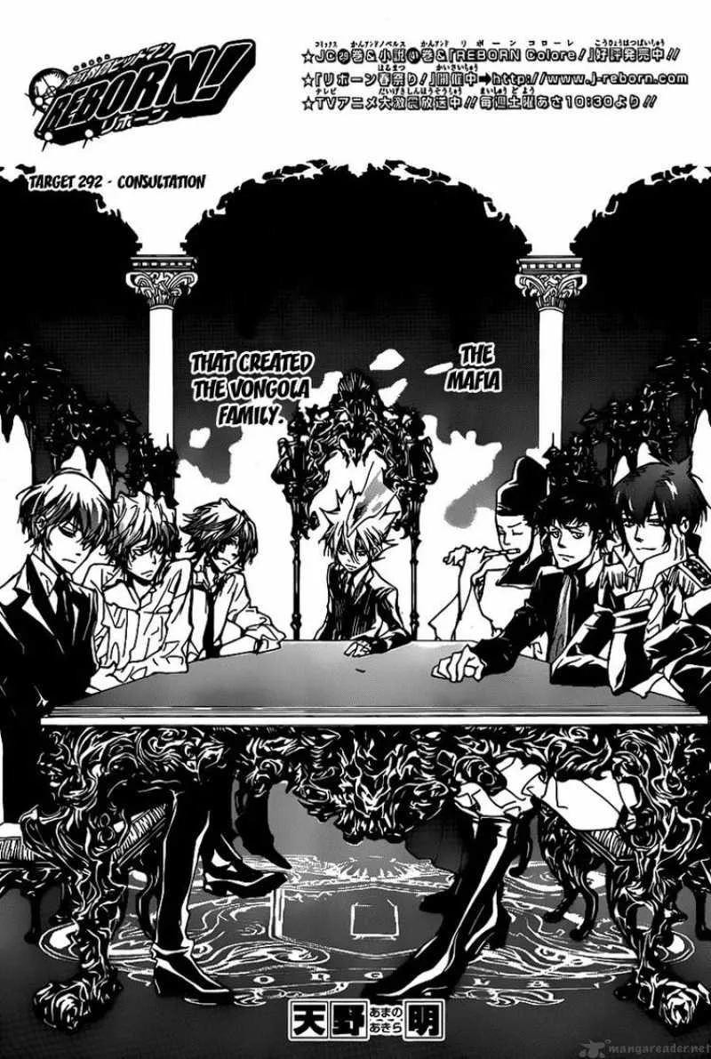 Katekyo Hitman Reborn! Chapter 292 page 1