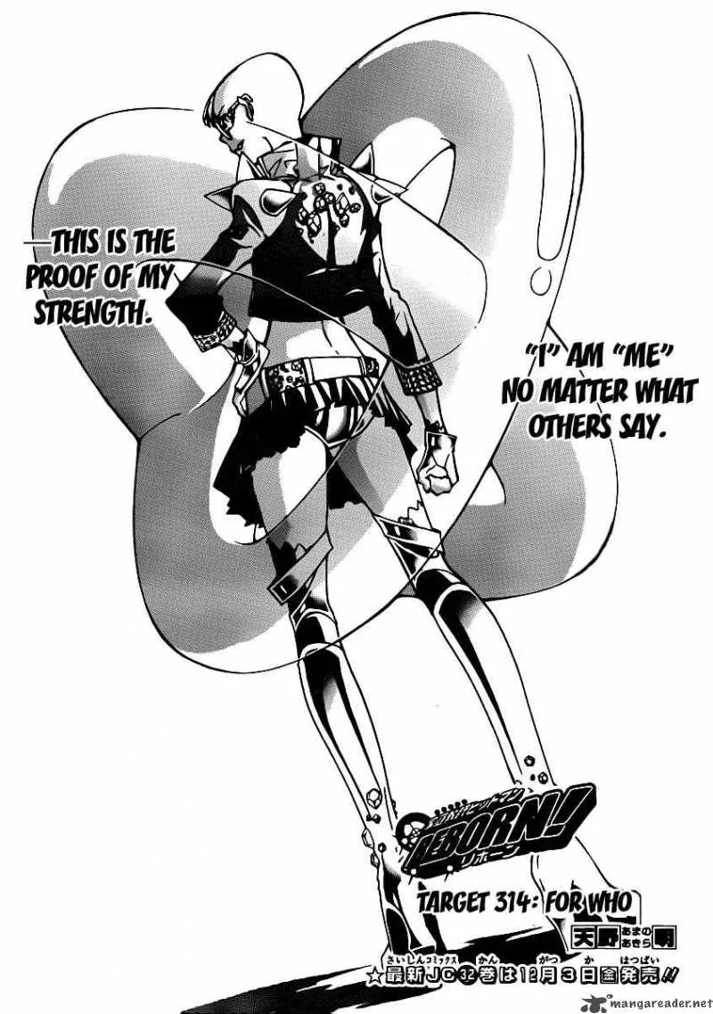 Katekyo Hitman Reborn! Chapter 314 page 1