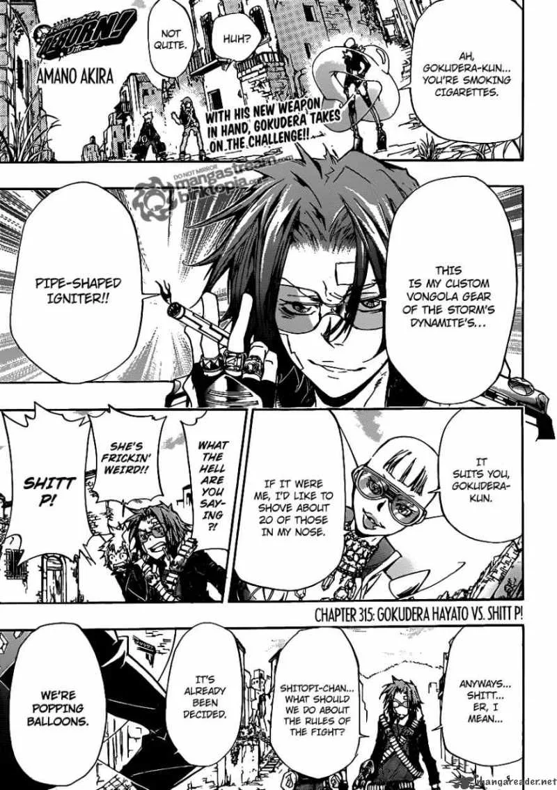 Katekyo Hitman Reborn! Chapter 315 page 1