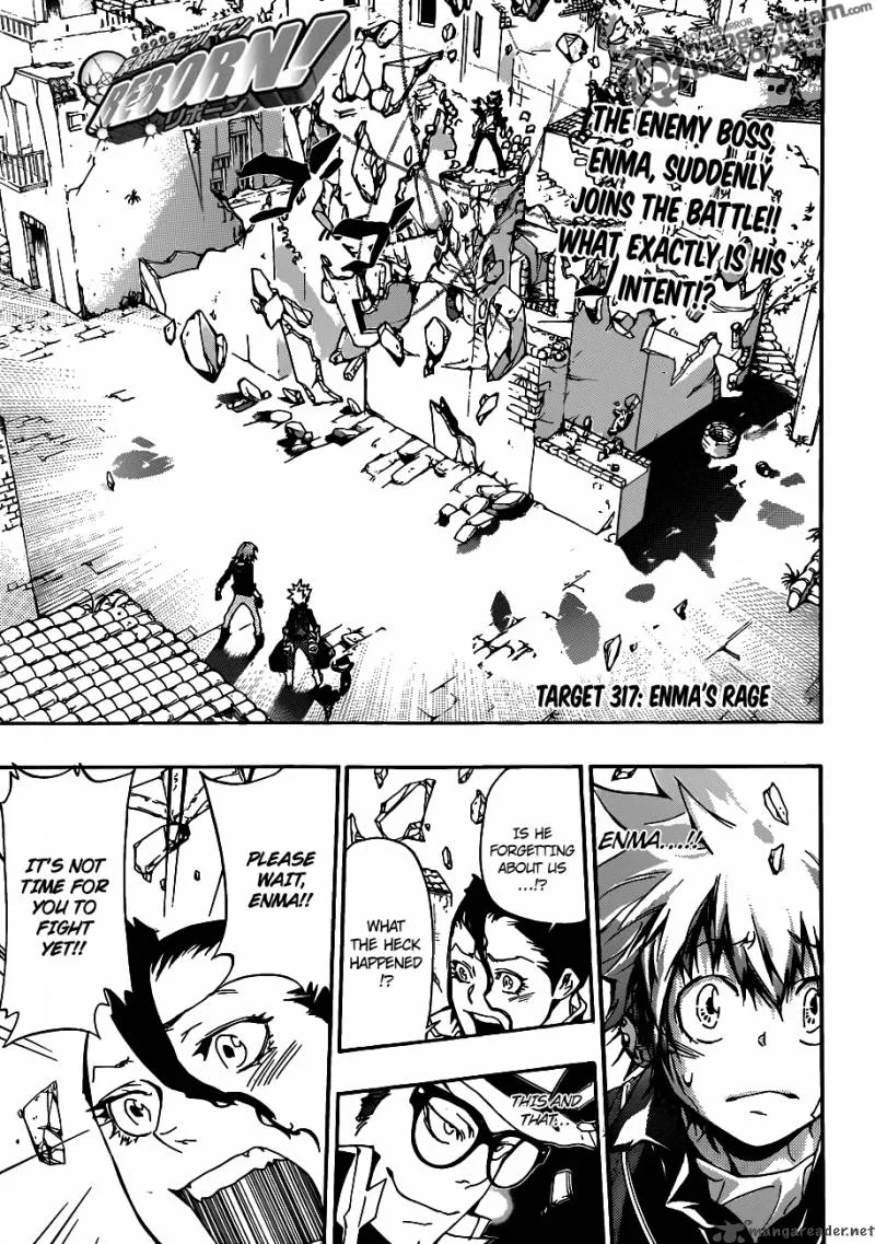 Katekyo Hitman Reborn! Chapter 317 page 1