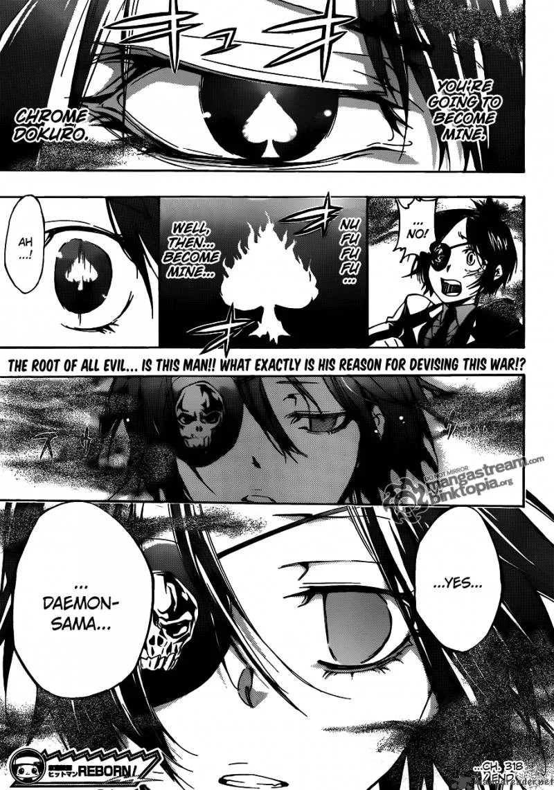 Katekyo Hitman Reborn! Chapter 318 page 17
