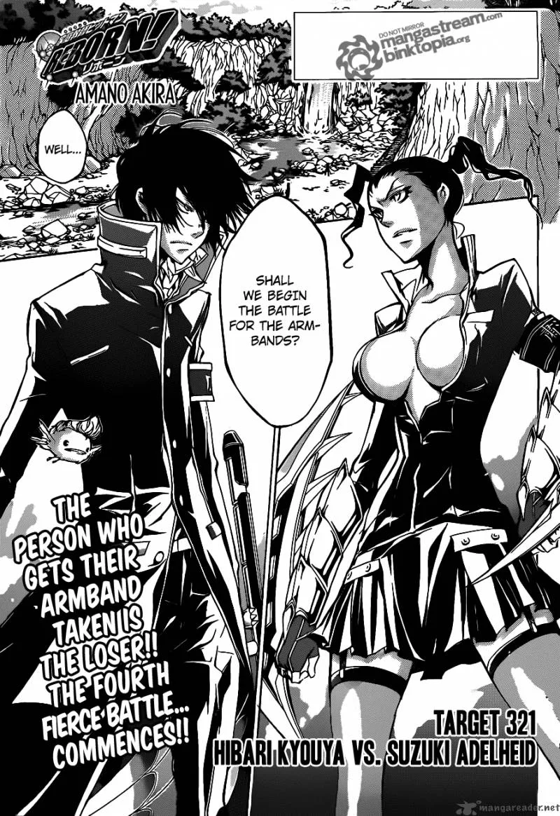 Katekyo Hitman Reborn! Chapter 321 page 1