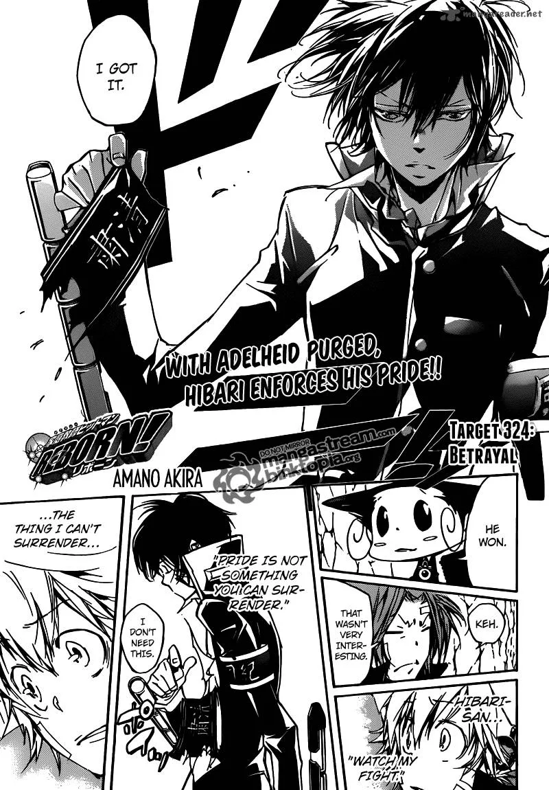 Katekyo Hitman Reborn! Chapter 324 page 1