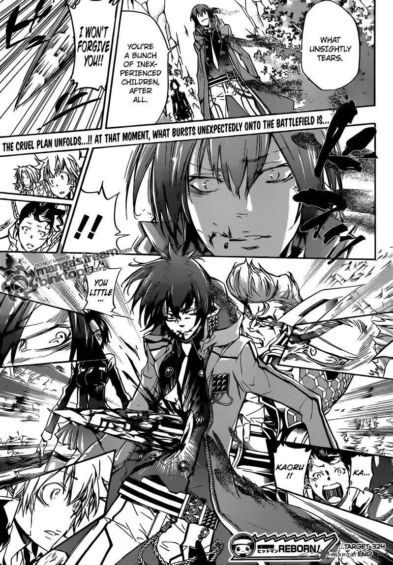 Katekyo Hitman Reborn! Chapter 324 page 17
