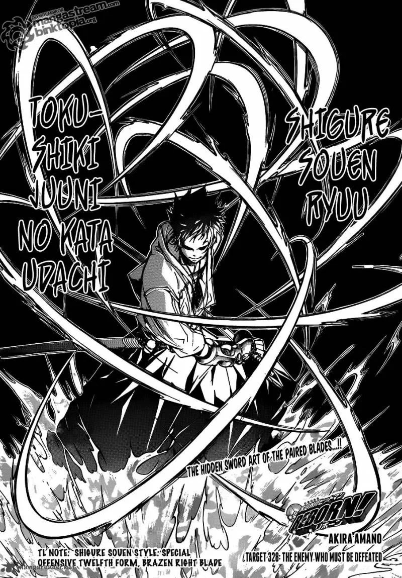 Katekyo Hitman Reborn! Chapter 328 page 1