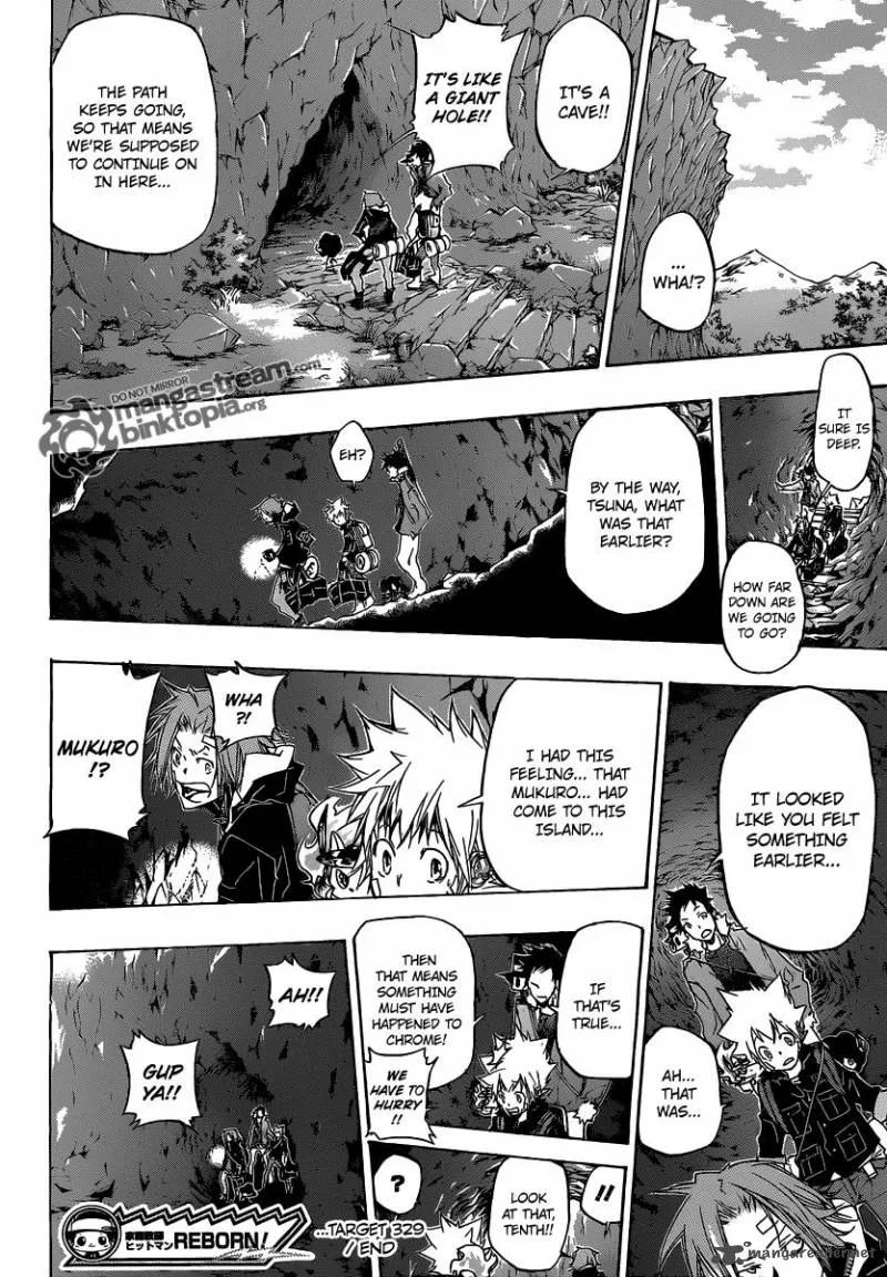Katekyo Hitman Reborn! Chapter 329 page 17