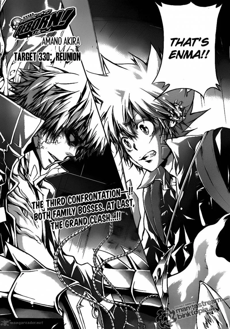 Katekyo Hitman Reborn! Chapter 330 page 5