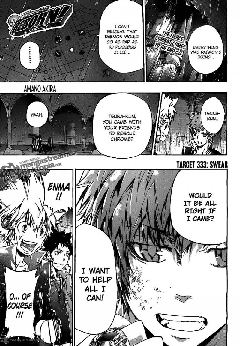 Katekyo Hitman Reborn! Chapter 333 page 1