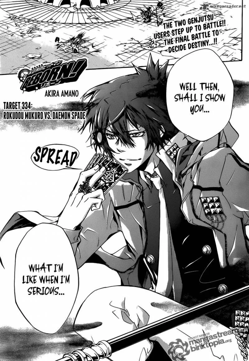 Katekyo Hitman Reborn! Chapter 334 page 1