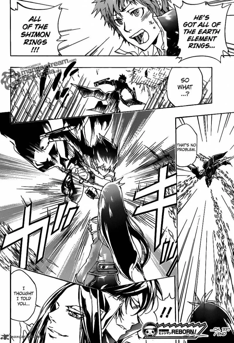 Katekyo Hitman Reborn! Chapter 337 page 16