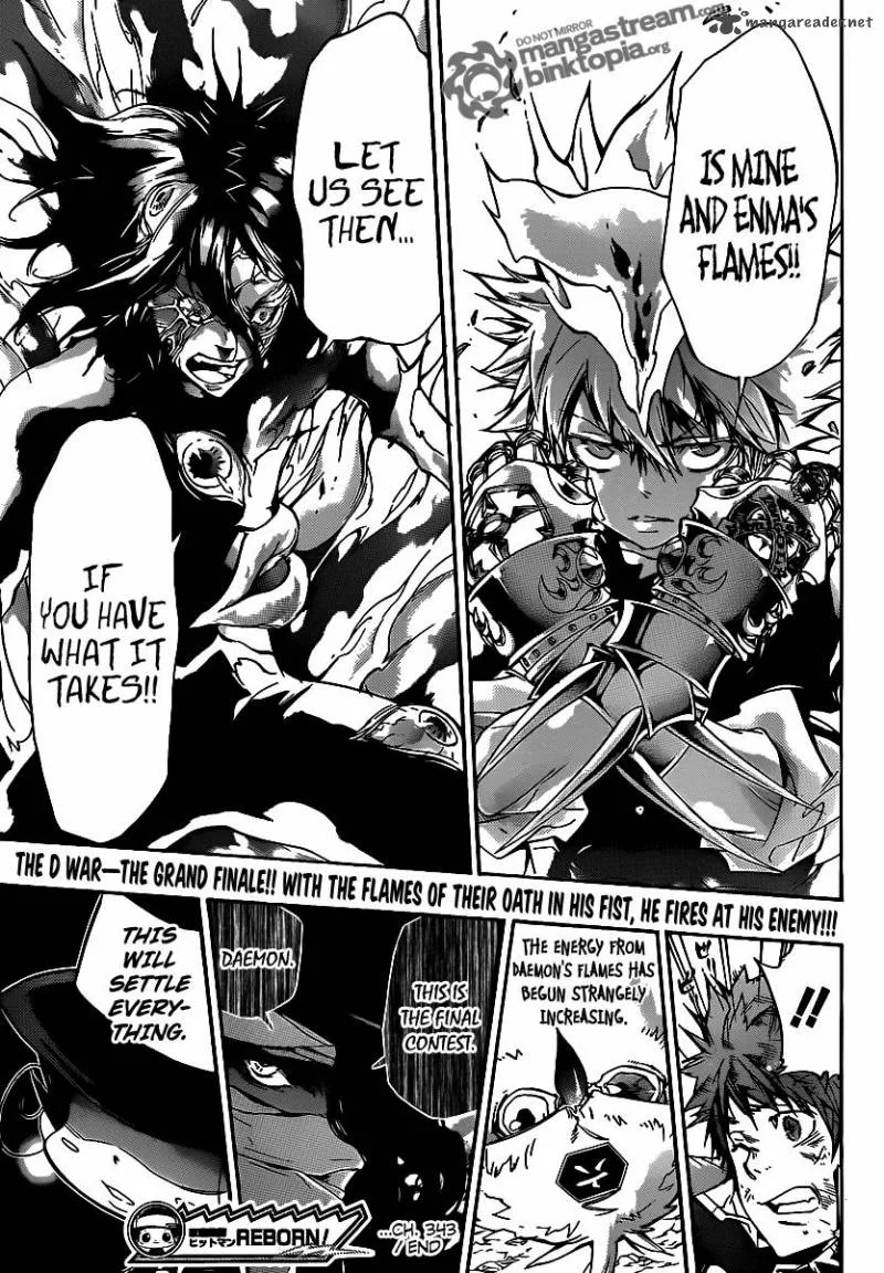Katekyo Hitman Reborn! Chapter 343 page 16