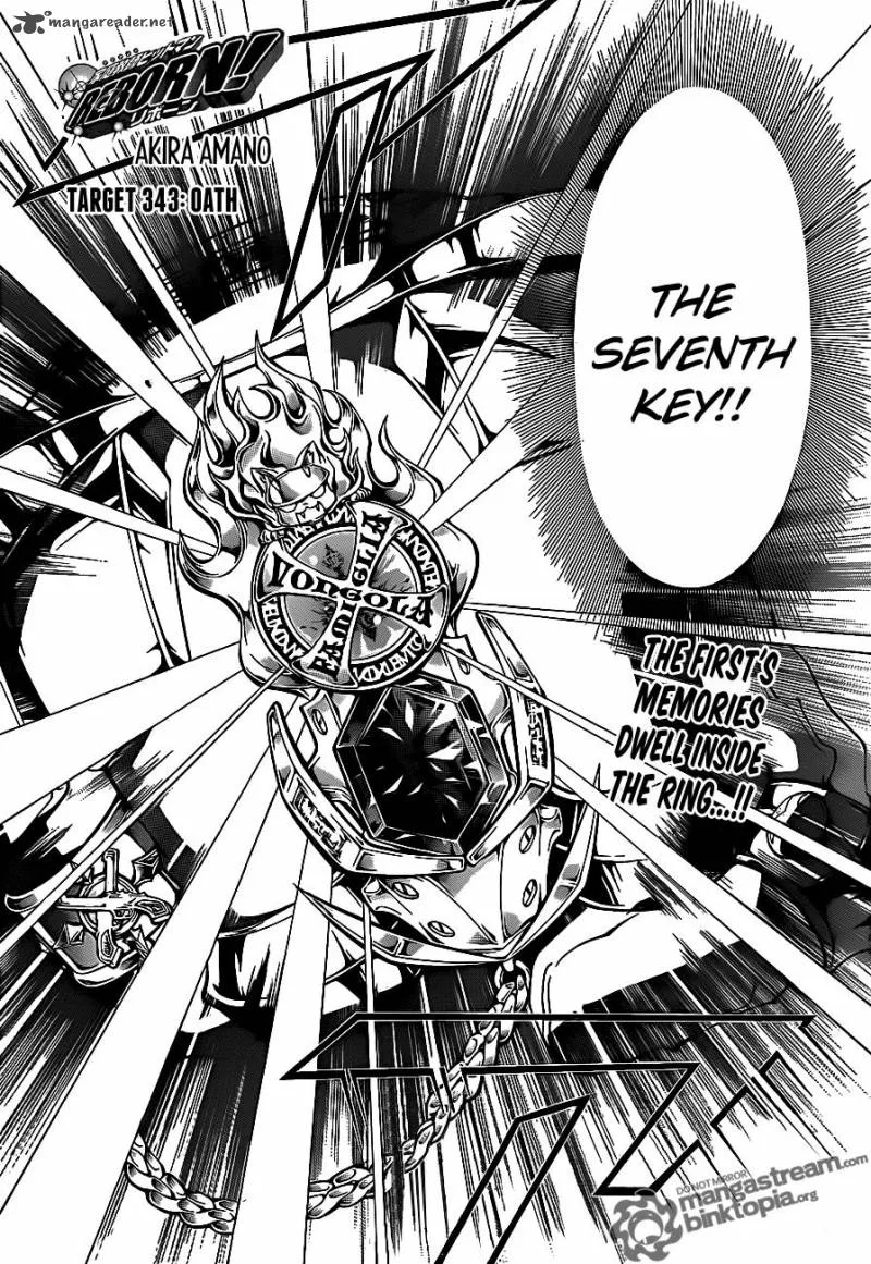 Katekyo Hitman Reborn! Chapter 343 page 2